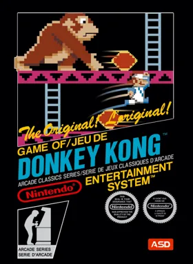 Donkey Kong (World) (Rev 1) box cover front